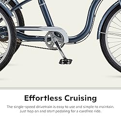 Schwinn Meridian Adult Tricycle, 24 Inch Bike for