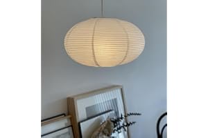 TOPAAA 2Pack White Oval Paper lanterns 16”, Chinese Japanese paper lantern lights Paper Lamp shade for Home Decor Wedding Birthday party decorations(White-16inch-2PCS)