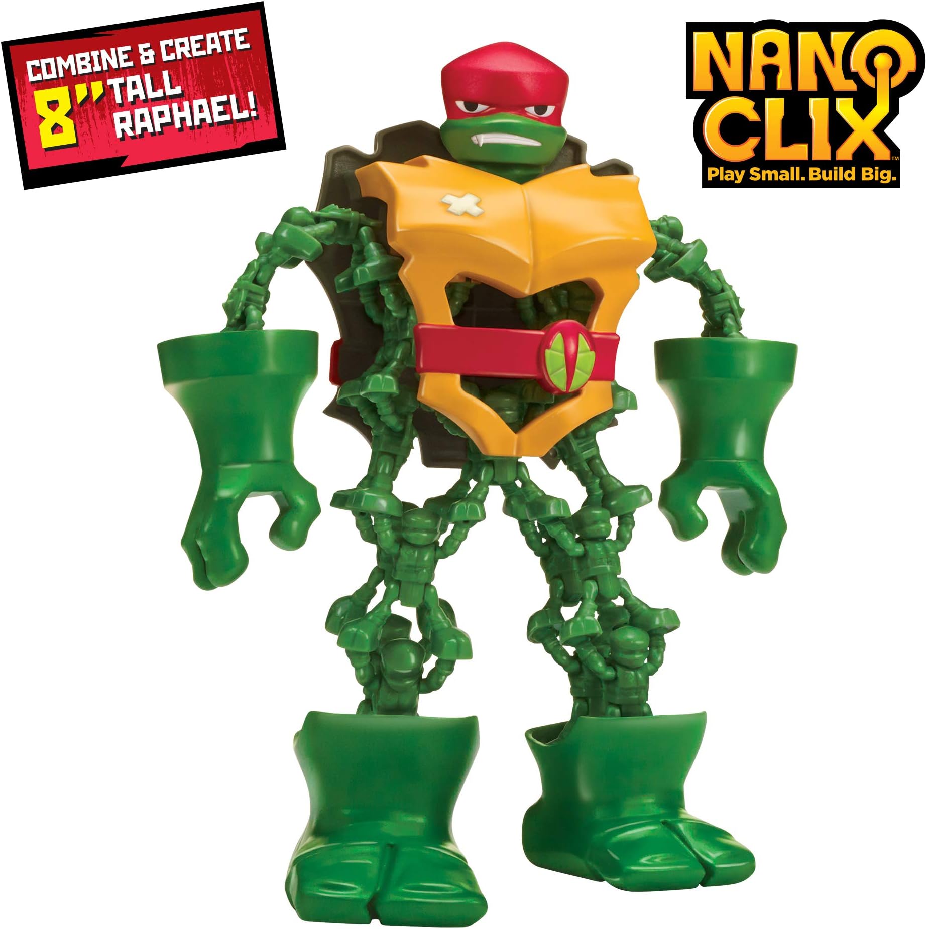 Rise of the Teenage Mutant Ninja Turtles Nano Clix Raphael Figure