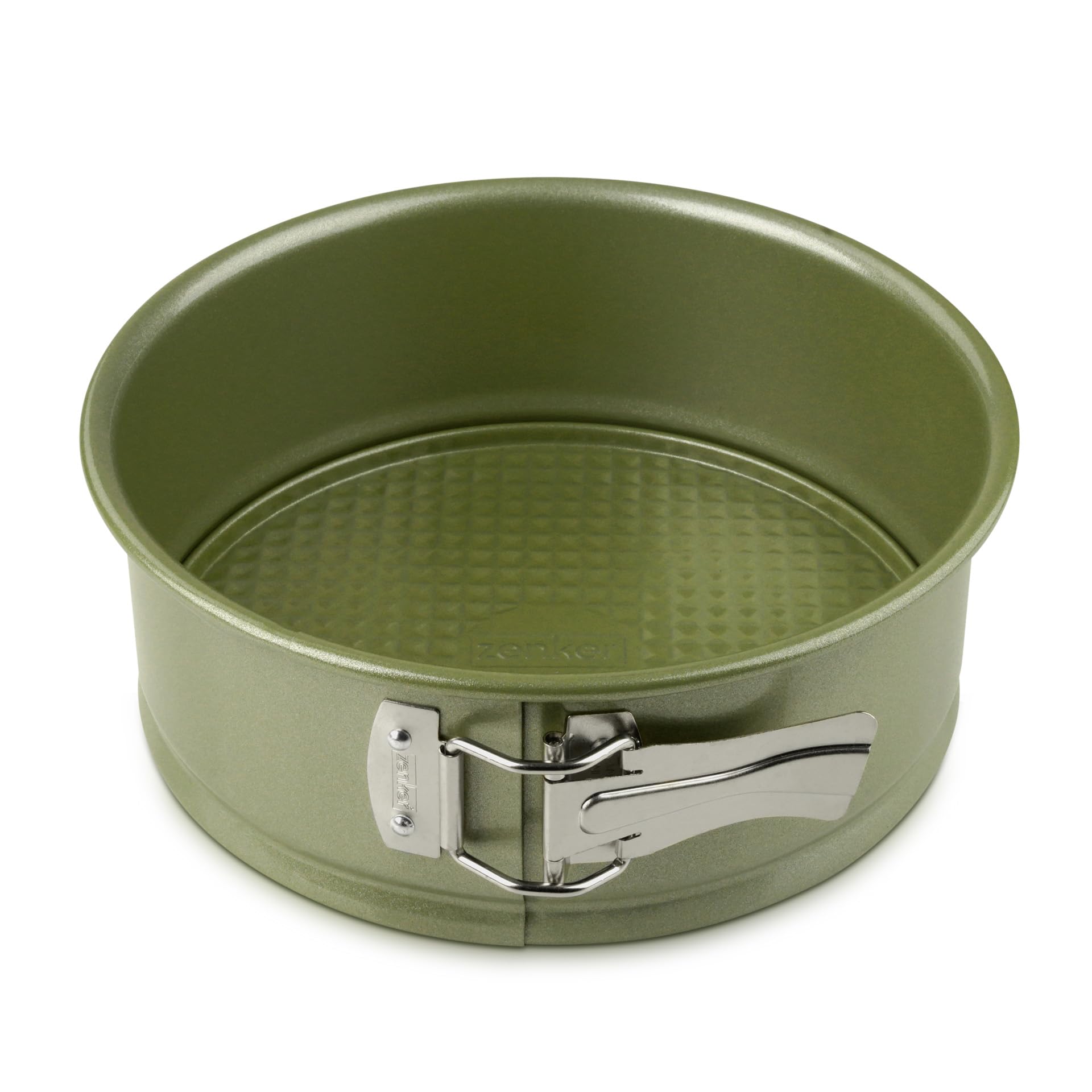 Zenker Springform Cake Tin, 20cm Diameter with High Edge, Tall Rim, Green Vision Series, ECO, Resource Friendly & Climate Neutral Baking Round Pan, with ILAG Vegan Carnauba Wax Non-Stick Coating