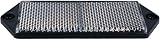 AB Tools Clear Large Rectangle Front White Reflector 126mm x 51mm Pack of 10 view 2