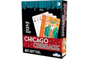 COBBLE HILL PUZZLE COMPANY LTD. Chicago Cribbage Card Game - Cribbage with a Twist - Contains 80 Cards - for 2 to 4 Players Ages 10 and up by Outset