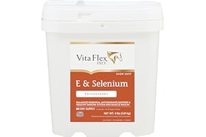 Vita Flex Pro E and Horse Selenium Supplement, Balanced Essential Antioxidants, 4 Pound, 64-Day Supply