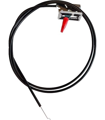 Lawn Mower Inner Throttle Clutch Cable – Z & S End Wire Stop Repair Kit, Steel Construction 3 thumbnail image