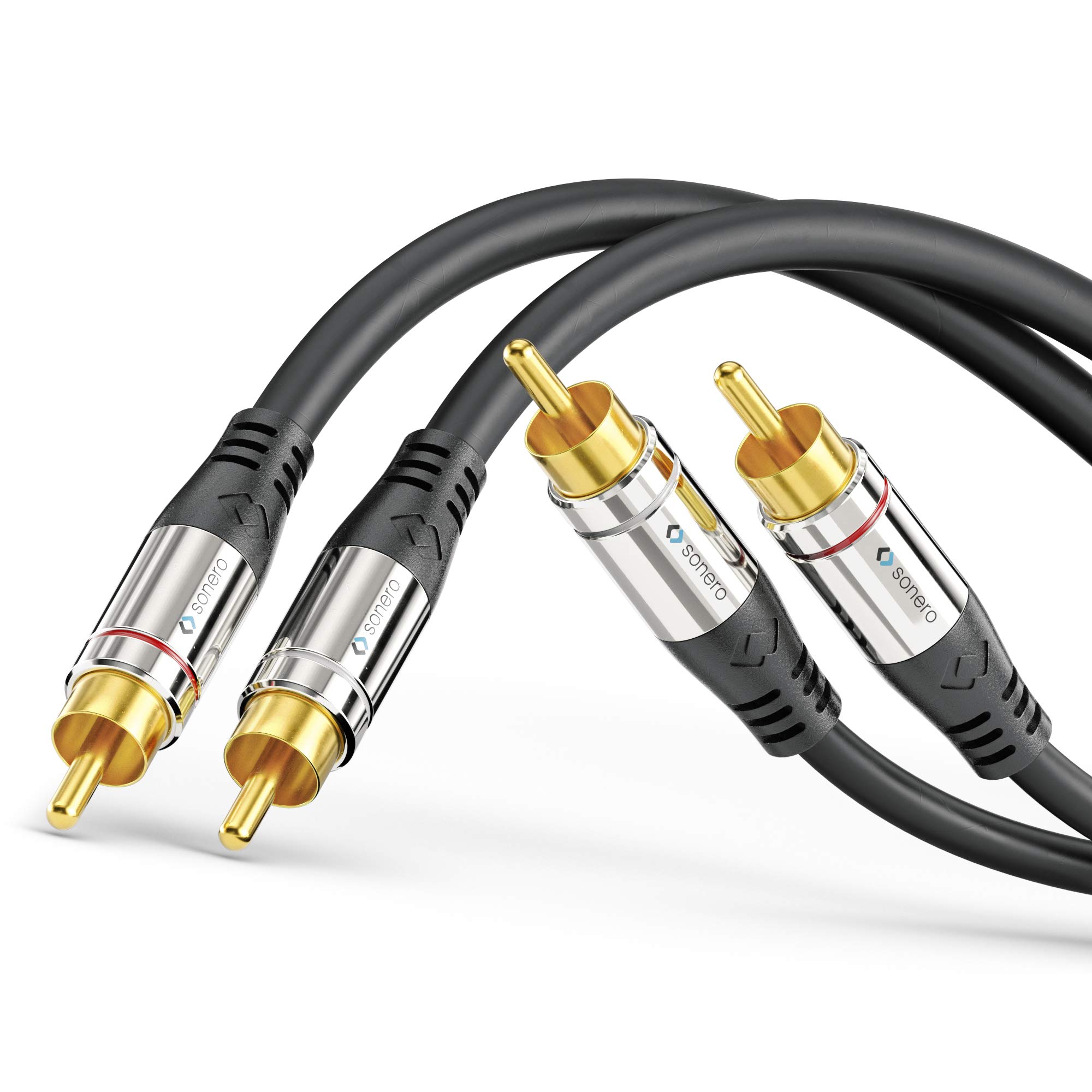 Sonero 2x RCA Stereo Audio Cable 15.0 m