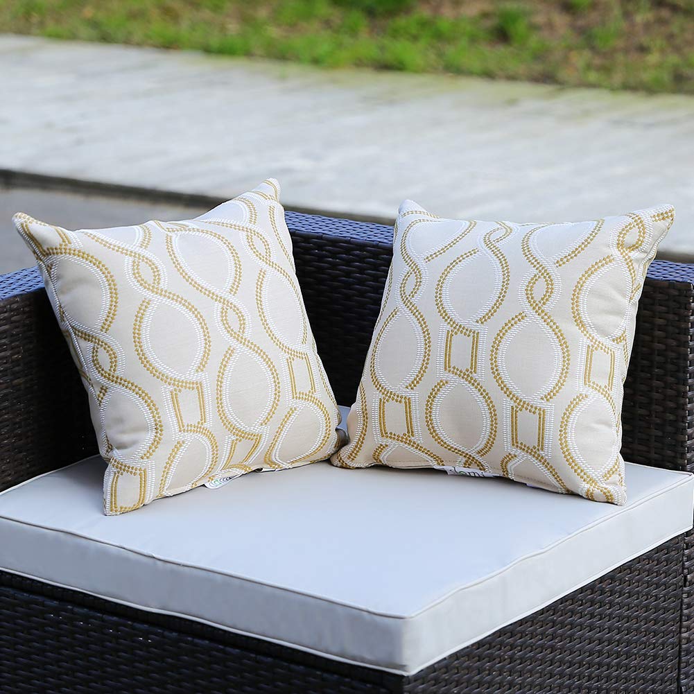 Amazon Com Domi Outdoor Living Sunbrella Throw Pillow Classics