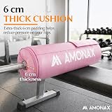 Amonax Hip Thrust Barbell Pad Extra Thick Foam Pink view 7