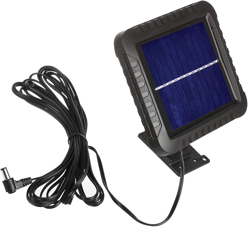 MCE438 Lampada Faretto LED Solare con Sensore di Movimento e Crepuscolare 5W 6000 K Esterno Cortile (1x Faretto)