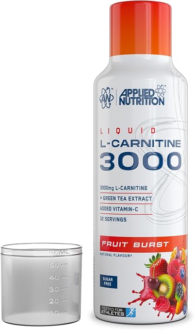 Applied Nutrition L-Carnitine Liquid 3000 Fat Burner Fruit Burst 480ml