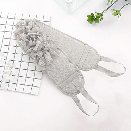 LEYSIN Shower Stretch Bath Sponge, Loofah Luffa Back and Body Wash Bathing Scrubber Exfoliating Brush, Suitable for Women and Men