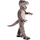 Toddlers T-Rex Costume Unisex, Full Body Dinosaur Halloween Outfit for boys & girls, Dinosaur One-piece for kids