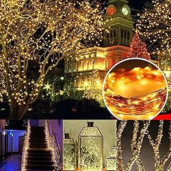 Joomer Solar Fairy Lights, 2-Pack Total 80FT 240LED