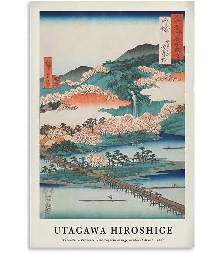 Amazon.com: Japanese Art Print - Sunrise at Inubozaki by Kawase