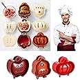 Mini Pie Molds, Dough Presser Pocket Pie Molds for Baking, Party Potluck Hand Pie Molds Set of 3, Apple, Pumpkin and Acorn Sh