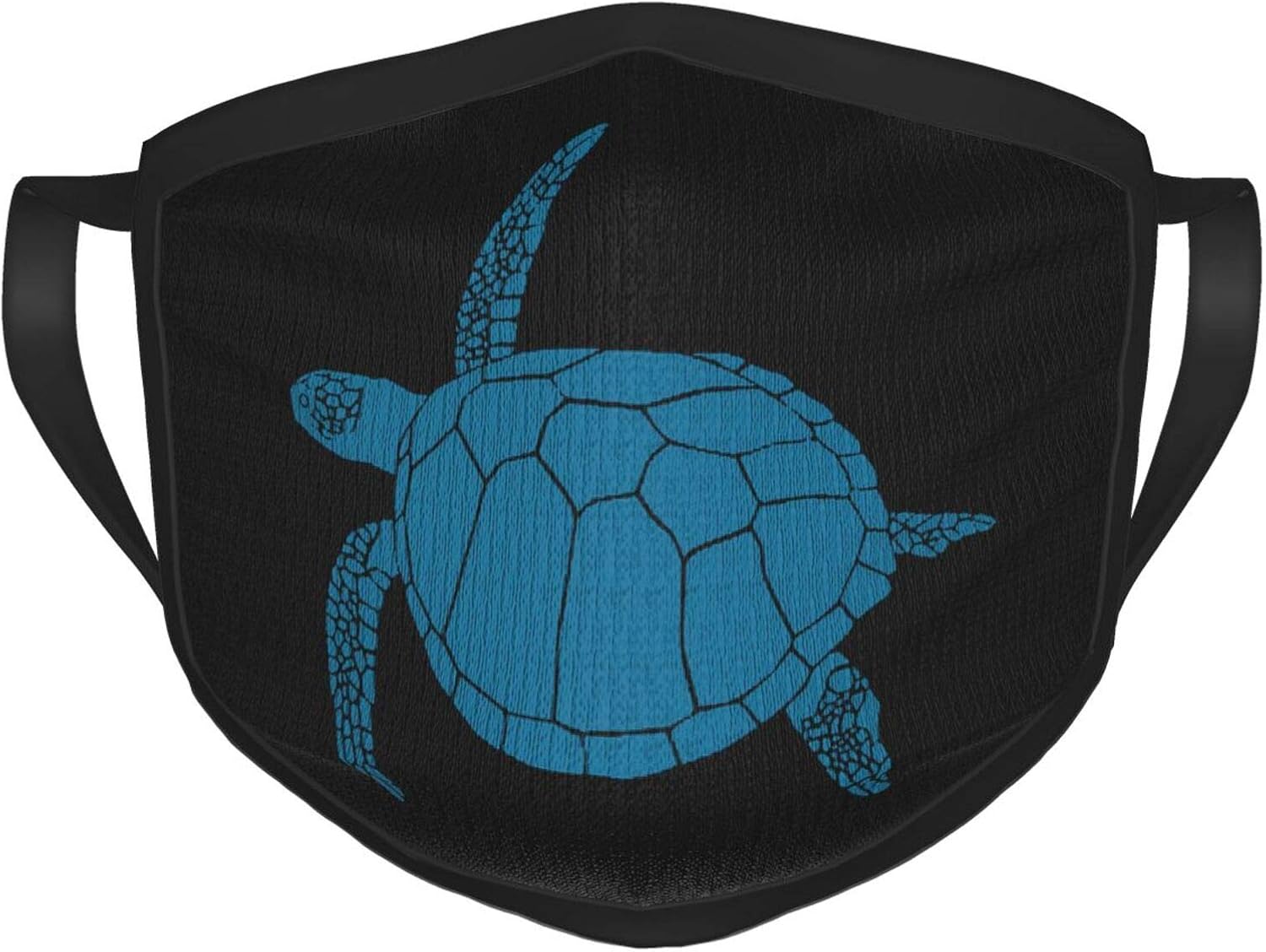 Sea Turtle Scuba Diving Mans Woman Face Masks Reusable Dust Masks