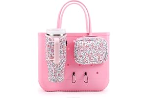 MEETI 4PCS Organizer Holder for Bogg Bag, Accessories for Bogg Bags, Phone & Cup Holder compatible with Bogg Bag Original