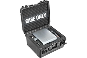 LUGECASE Hard Case for Anker Nebula Laser 4K - Waterproof Portable Projector Hard Shell Case: All-in-One Travel Carrying Box for Anker Nebula Cosmos Laser 4K & 4K SE | Charging Cable: for Home Theater & Travel
