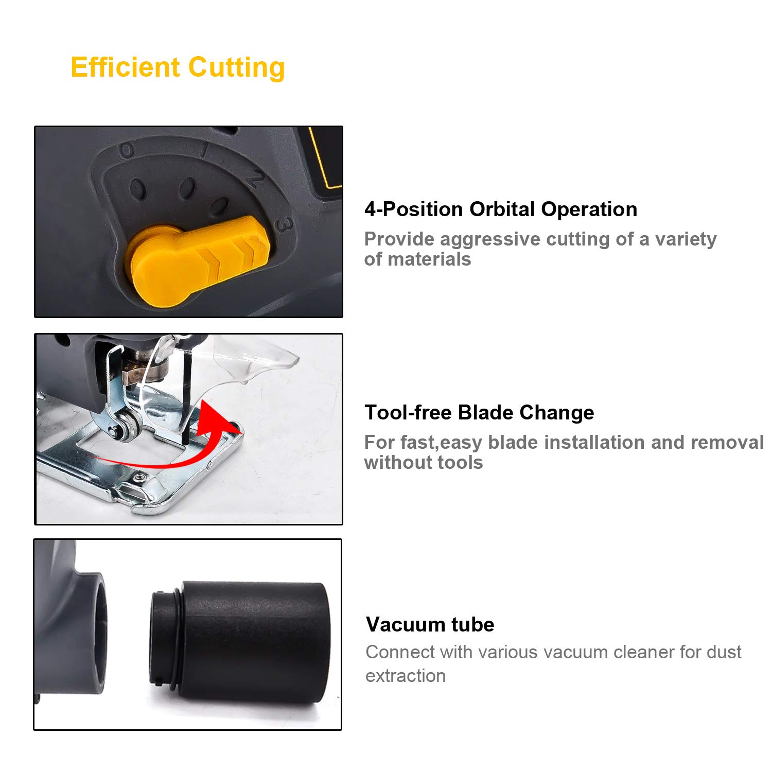 Powerland JS02 Brushed jig saw …