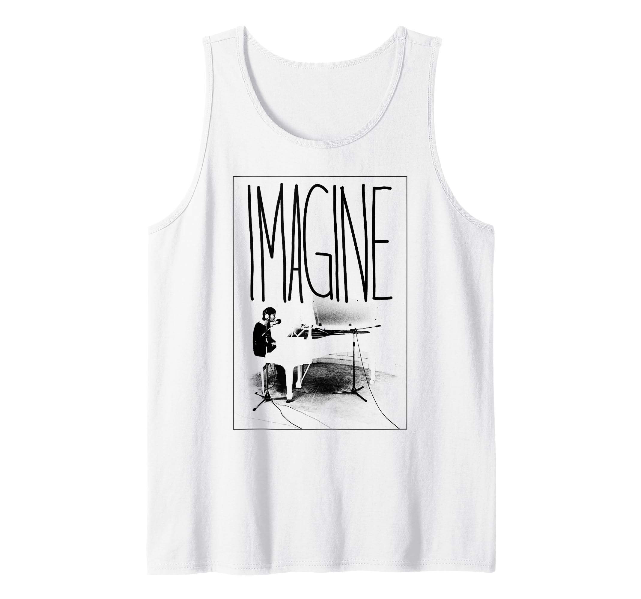 John Lennon - Imagine Piano Tank Top