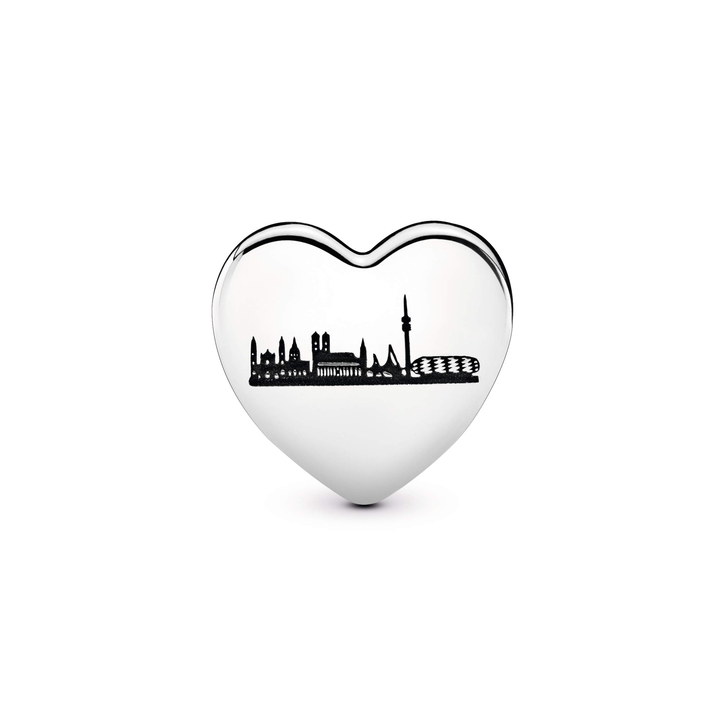 Pandora Munich skyline sterling silver charm