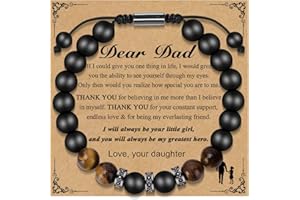 INNGEROO Christmas Gifts for Men Mens Bracelet Stocking Stuffers Mens Gifts Bracelets for Men Mens Stocking Stuffer Valentines Day Anniversary Birthday Gifts for Men Him Boyfriend Husband from Wife