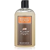 St James of London Mandarin & Patchouli Body Wash, 16.9 Fl Oz