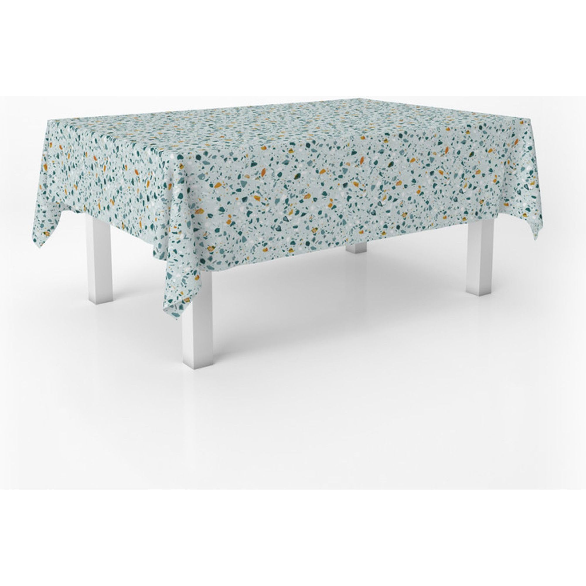 ECOMMERC3 Rectangular Oilcloth Tablecloth Size 200 x 140 cm Style, Durability and Easy Cleaning for Your Table – Stain-Resistant and Waterproof Oilcloth Tablecloth