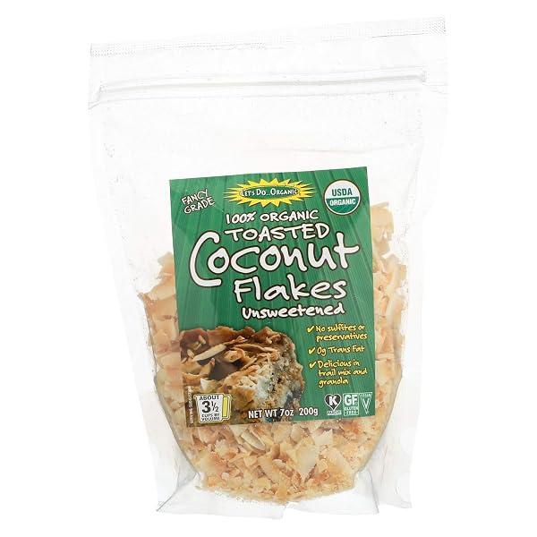 LET’S DO…ORGANICS LETS DO ORGANICS COCONUT FLAKES, UNSWEETENED,...