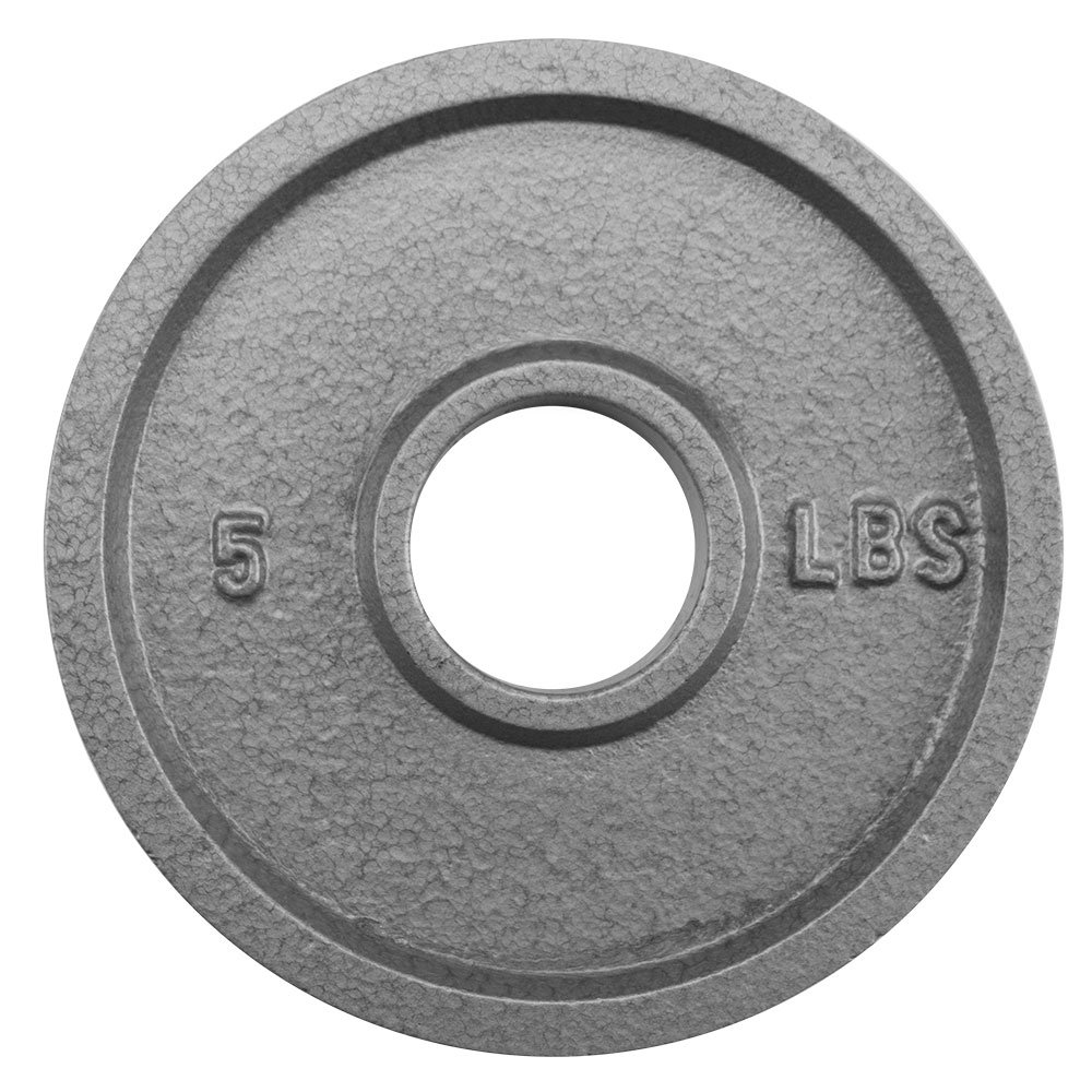 Crown Sporting Goods 2-inch Olympic Style Iron Weight Plate