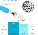 Lehoo Castle 6Pcs Toddler Cutlery Set Stainless Steel Excavator 2Spoons 2Forks view 2