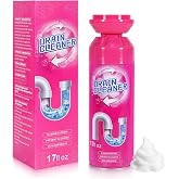 Nhtrg Foaming Drain Sink Cleaner &amp; Deodorizer, Drain Clog Remover (1 Pcs) | Nhtrg Foaming Drain Cleaner, Sink Cleaner and Deodorizer, Drain Clog Remover for Kitchen Sinks, Tubs, Shower Drains