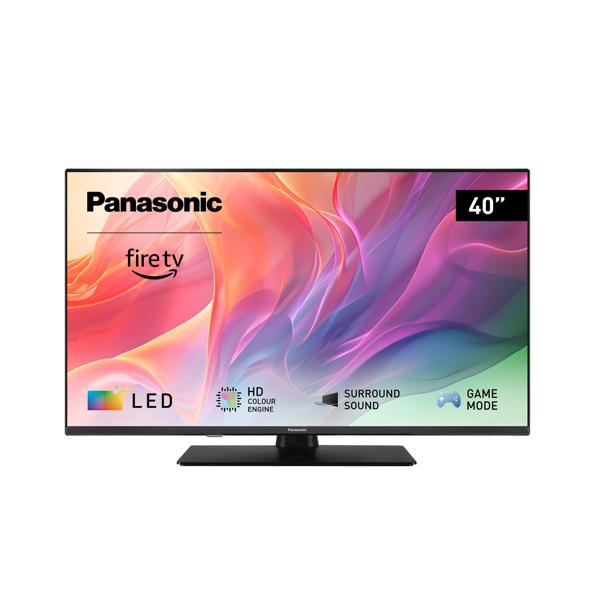 Panasonic TV-40S55AEZ, Serie S55 40 pollici Smart TV LED Full HD, 2024, Fire TV, HD Colour Engine, HDR, Alexa Voice Control, Game Mode, Media Player, Per un'Esperienza Visiva Ottimale