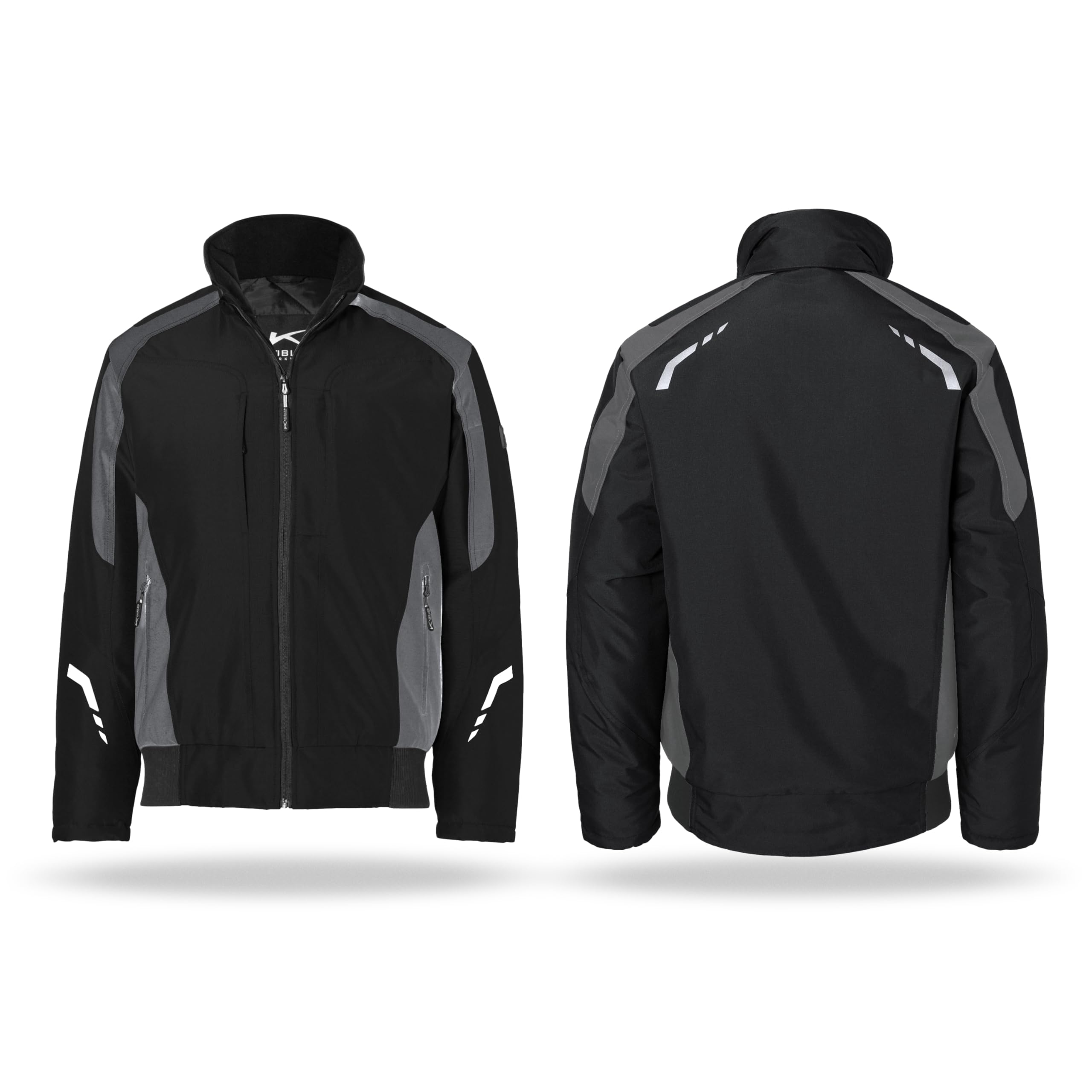 Kubler 13675229-9997-M Size Medium "Classiq" Weather Jacket - Black/Anthracite