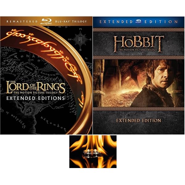 Amazon.com: The Lord of The Rings Trilogy & The Hobbit Trilogy 9