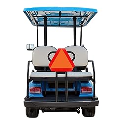IGNIXIA (Pack of 02) Slow Moving Vehicle Sign, PVC