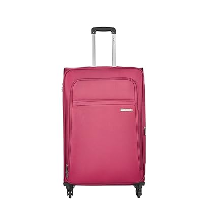 Safari Polyester 60 cm Maroon Suitcase (Nifty 4wh)