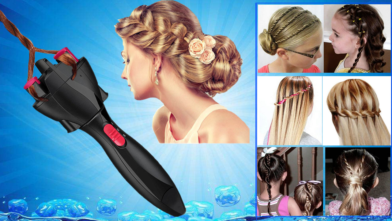 Fightart Gift Idea Hair Roller Hair Braider Quick Twist Black Hair