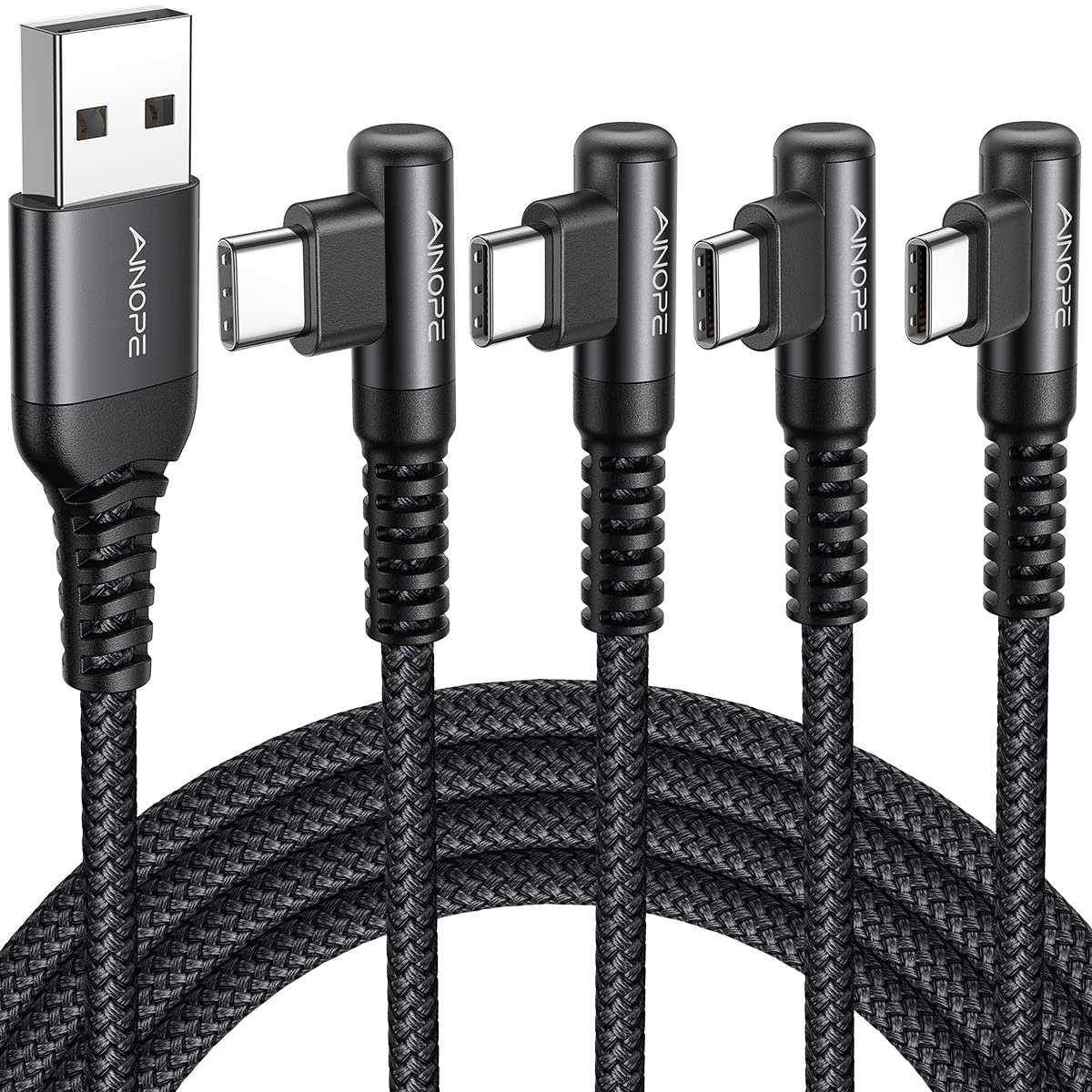 AINOPE USB Type C Cable [4-Pack