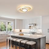 Comely Modern LED Ceiling Light 42W 3084LM Warm White 3000K Round White Dia 40cm view 3