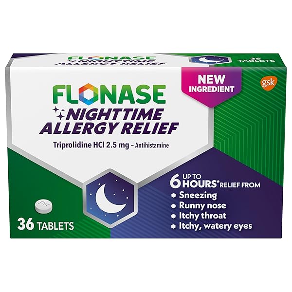 FLONASE NIGHTTIME ALLERGY RELIEF TABLETS, UP TO 6...
