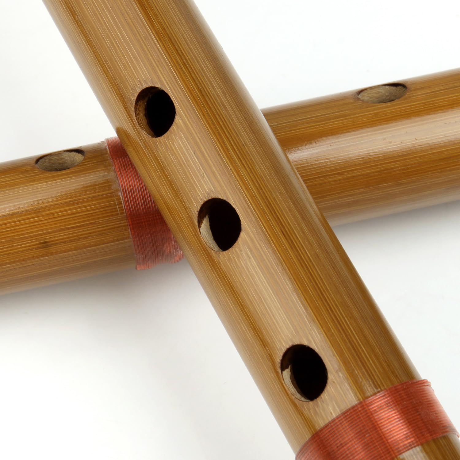 Custom Flute Instruments Leaves Mua Japanese Shinobue Flute 7/8 Hon Handmade Bamboo Flute Musical ...
