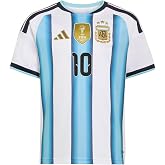 adidas Unisex Kids Argentina 26 Home Replica Messi Jersey (Little Kid/Big Kid)