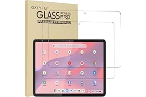 2 Pack Tempered Glass Screen Protectors Compatible with Lenovo Chromebook Duet Gen 9, 11 inch Full Coverage,Anti Scratch, Bub
