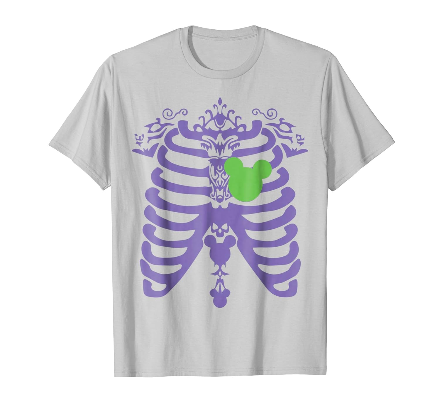 Halloween costume 2018 for girl and women. Skeleton t-shirt.-ANZ