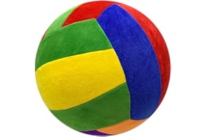 I-SCREAMMEDIA i-Scream Balloon Ball - 7.9"(20 cm) Kickball Washable Safe Soft Suede Material Cover with Balloon Inflation Pipe for Indoor Outdoor PE Classroom Activities Party Games Gym Camps Exercises