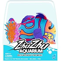 zhuzhu Aquarium Coral Reef Tunnel Playset w/Fish Included