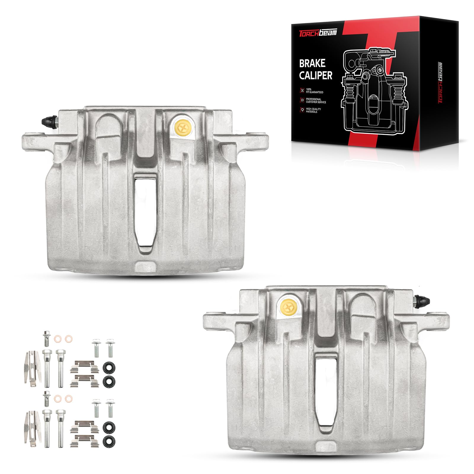 Photo 1 of Torchbeam Rear Brake Calipers Set for Chevrolet Silverado 1500 2001-2006, GMC Sierra 1500 2001-2006, Chevrolet Tahoe 2000-2006, Rear Left and Rear Right Calipers without Bracket 184764+184765