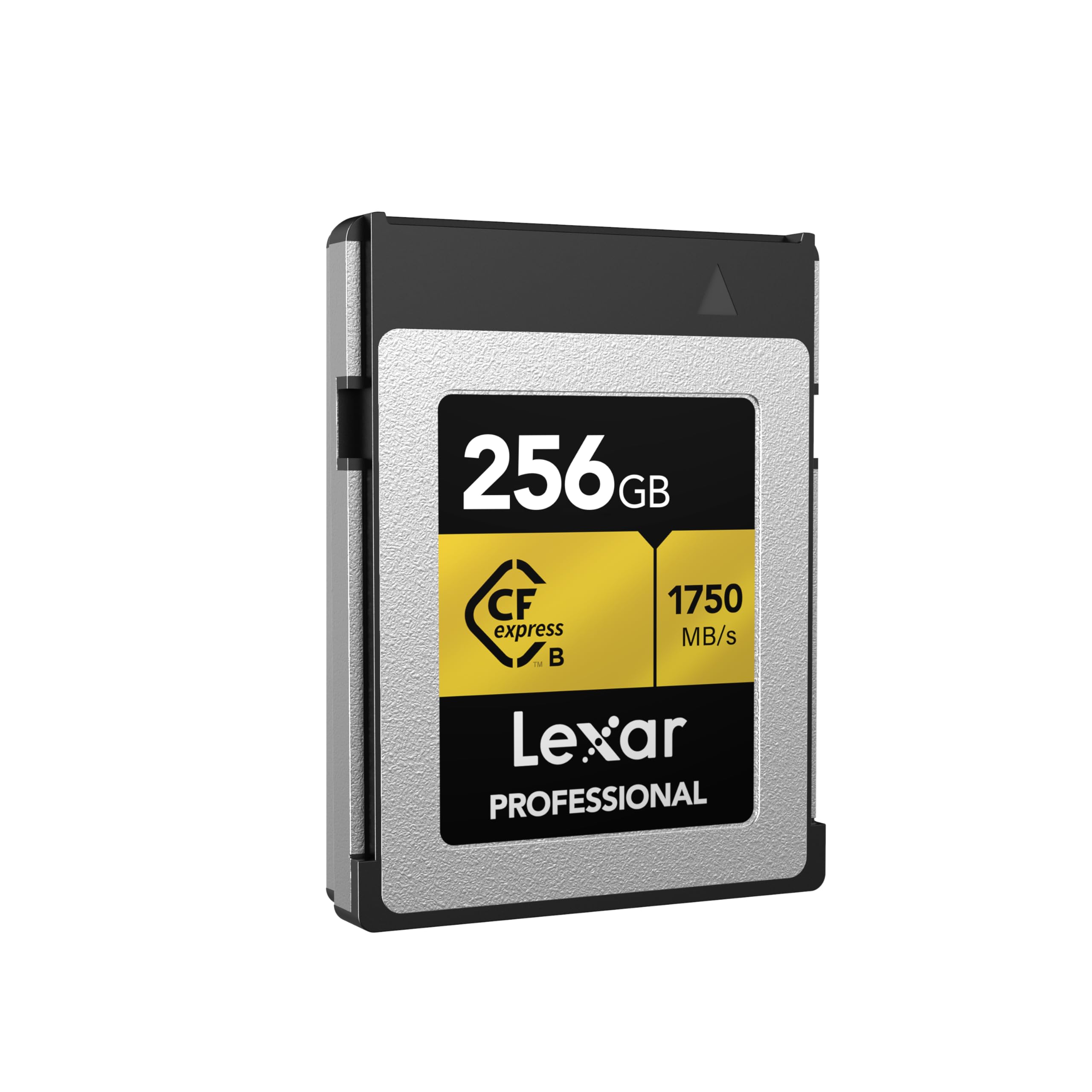 Lexar 256GB Professional CFexpress Type B Memory Card GOLD Series, Up To 1750MB/s Read, Raw 8K Video Recording, Supports PCIe 3.0 and NVMe (LCXEXPR256G-RNENG)
