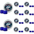 PUTTY BUDDIES Floating Earplugs 10-Pair Pack - Soft Silicone Ear Plugs for Swimming & Bathing - Invented by Physician - Keep Water Out - Premium Swimming Earplugs - Doctor Recommended (Blue)