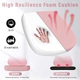 naspaluro Office Chair Ergonomic Desk Chair 90° Flip-Up Armrest Pink view 5